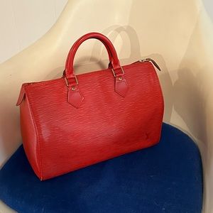 Gorgeous Vintage Louis Vuitton Epi Leather Speedy 30